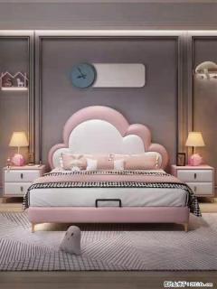 佛山大厂货，高质量仿真皮，实木床边，高密度海绵，带实木床板，全新包装，特价处理 - 乌海28生活网 wuhai.28life.com