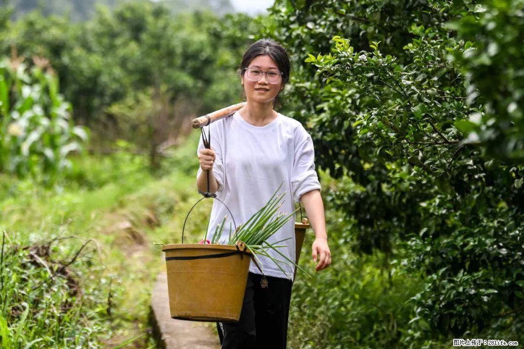 全网追的“扁担女孩”，找了一份暑假工，时薪12元 - 乌海生活资讯 - 乌海28生活网 wuhai.28life.com